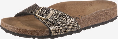 BIRKENSTOCK Ādas čības, krāsa - Zelts / melns, Preces skats