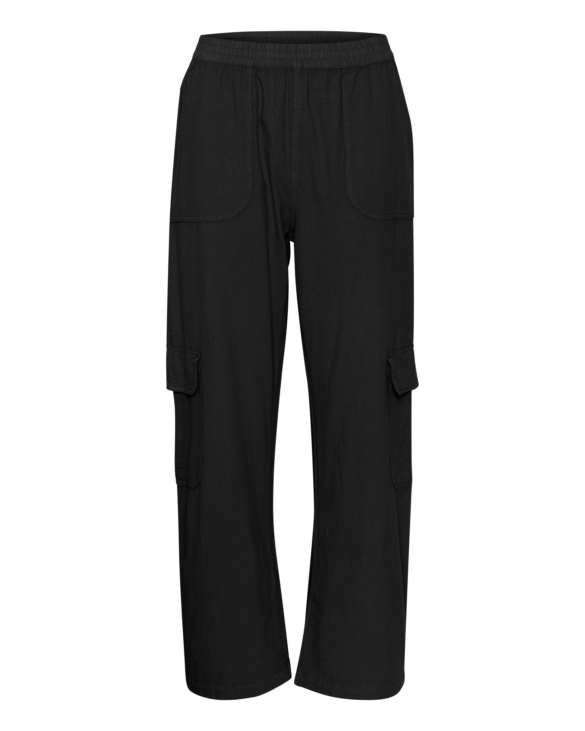 Kaffe - Loosefit Calças 'Anaya' em preto: frente