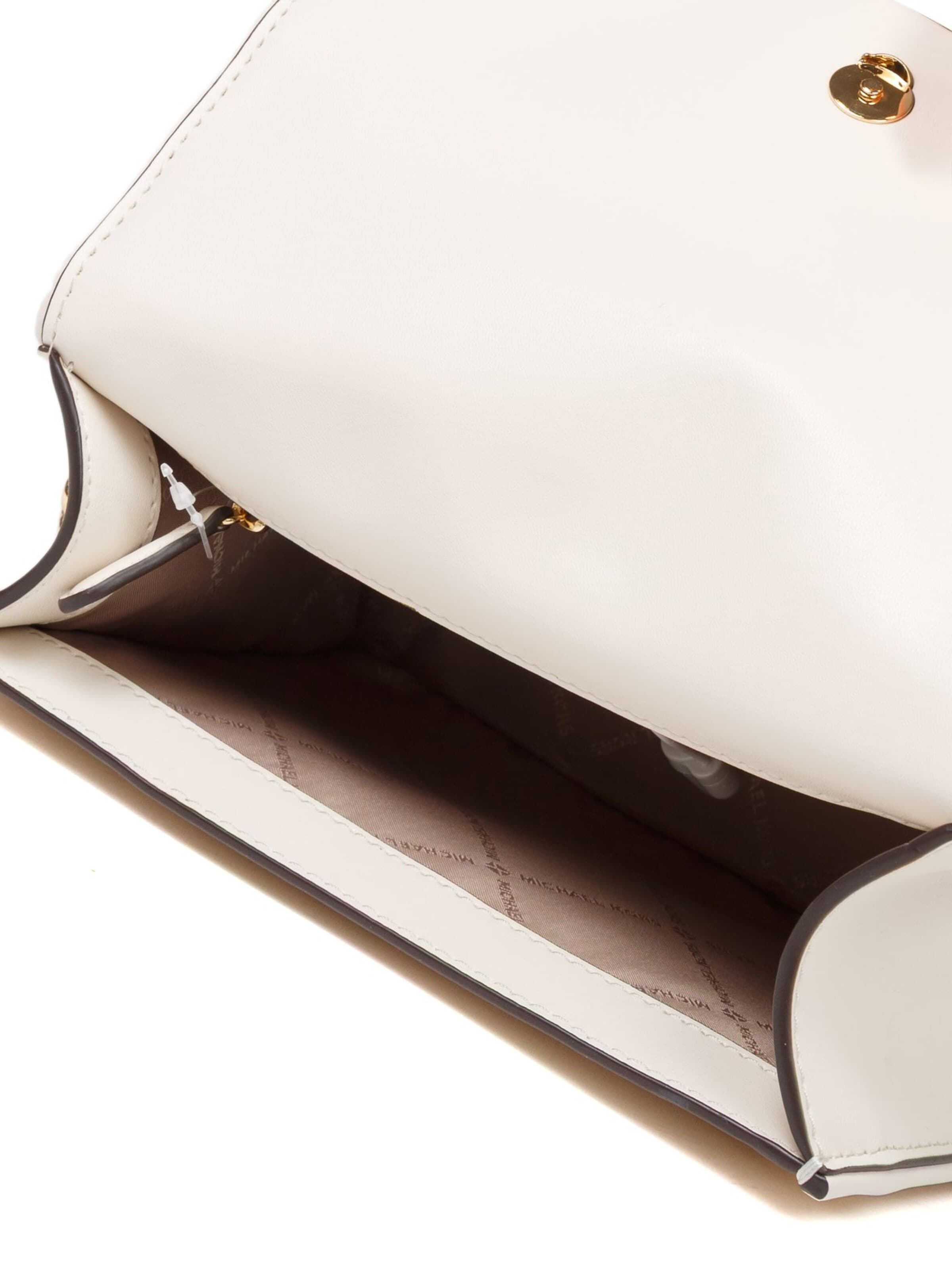 Michael Kors Schoudertas 'Greenwich' in Beige