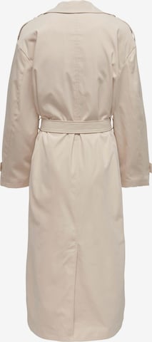 Manteau mi-saison 'Rose' ONLY en beige