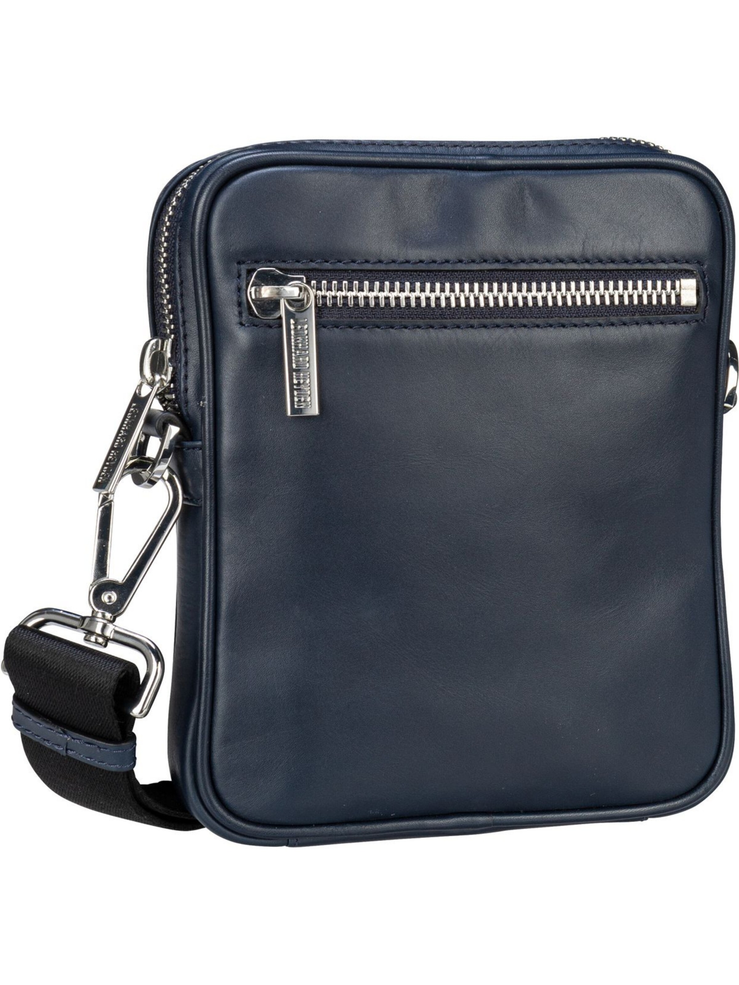 LEONHARD HEYDEN Crossbody bag 'Montreal' in Blue: front