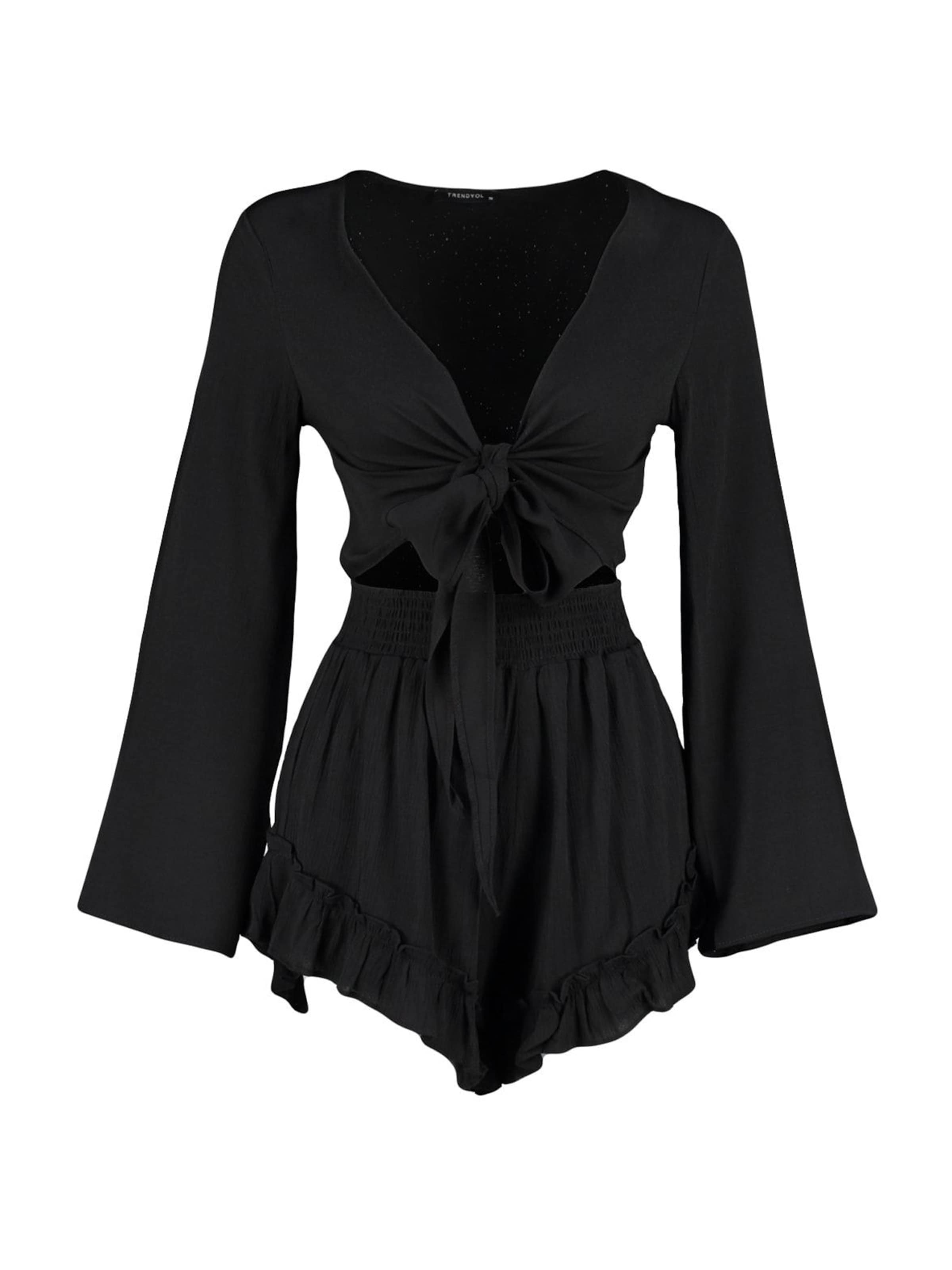 Trendyol Tričko - Čierna: predná strana