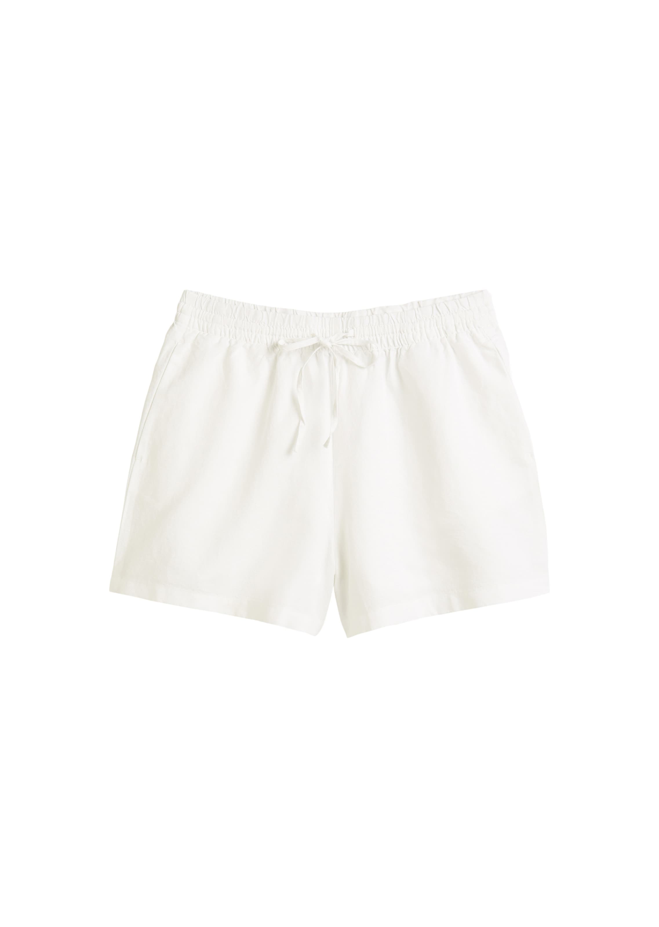 Marc O'Polo DENIM Shorts in Weiß: Vorderseite