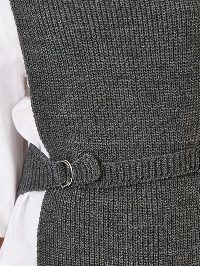 Bianco Lucci Blusa em cinzento escuro / branco, Vista do artigo