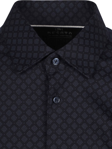 Coupe slim Chemise DESOTO en bleu