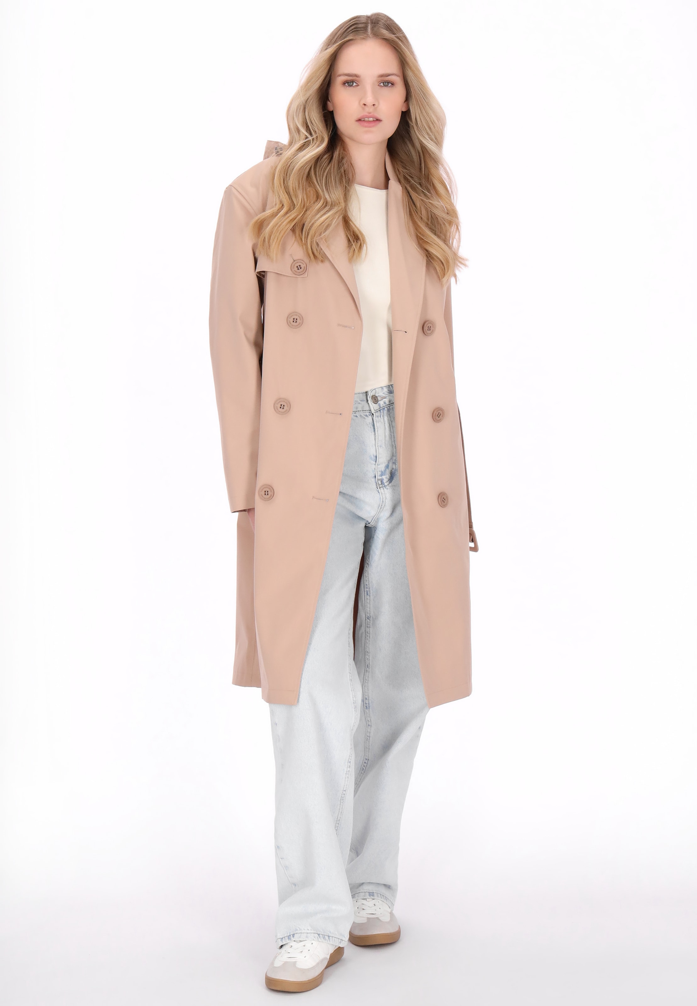 Schmuddelwedda - Abrigo funcional en beige