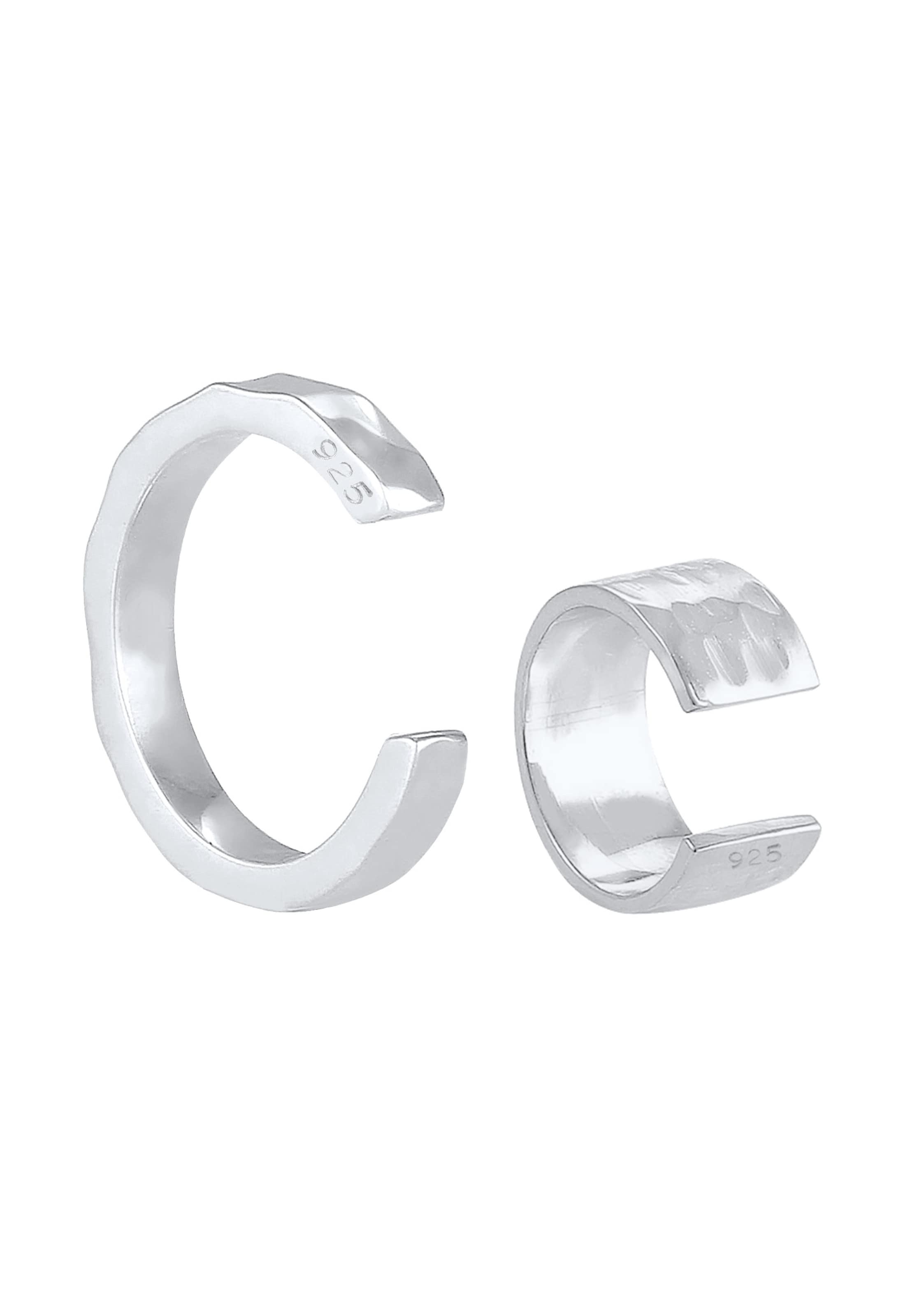 Cercei 'Geo' de la ELLI pe argintiu