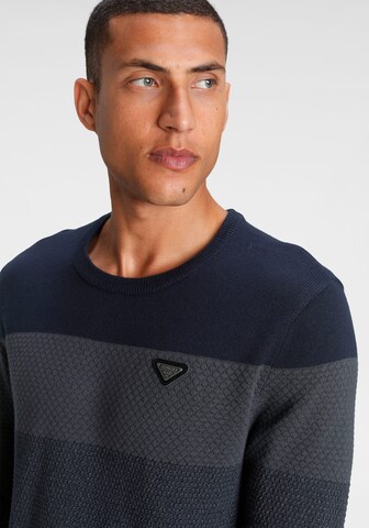 Bruno Banani Sweater in Blue