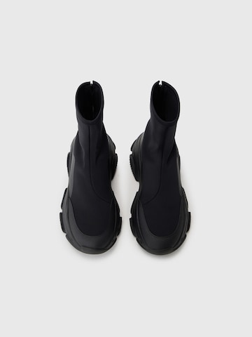 STEVE MADDEN Visoke superge 'Vrooms-E' | črna barva