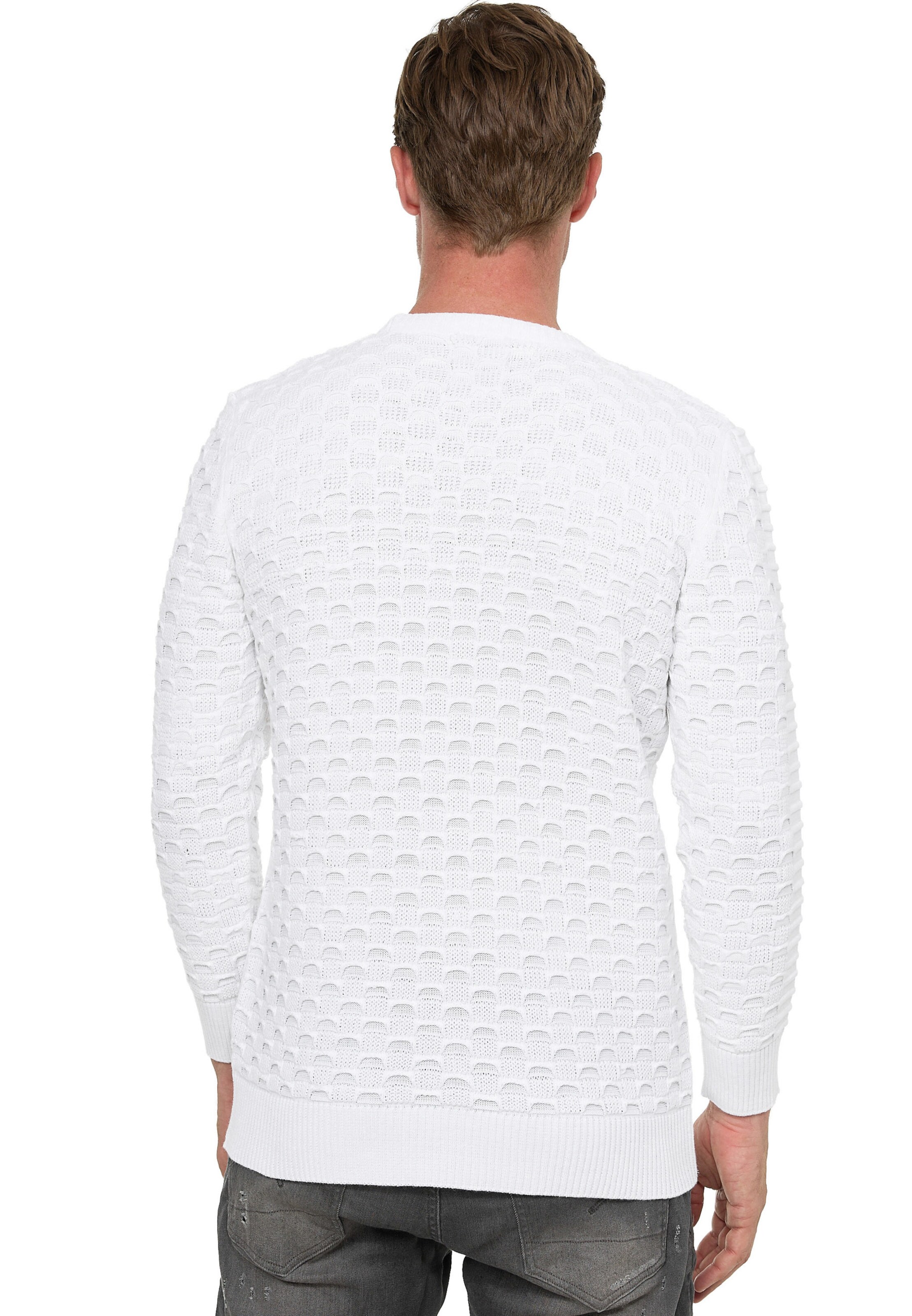 Rusty Neal Pullover in Weiß