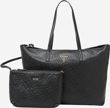 GUESS - Shopper 'Power Play' em preto