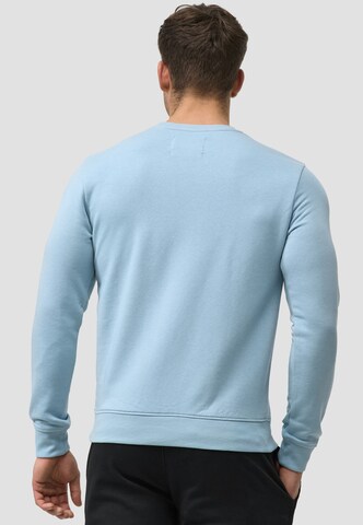 INDICODE JEANS Sweatshirt ' Holt ' in Blauw