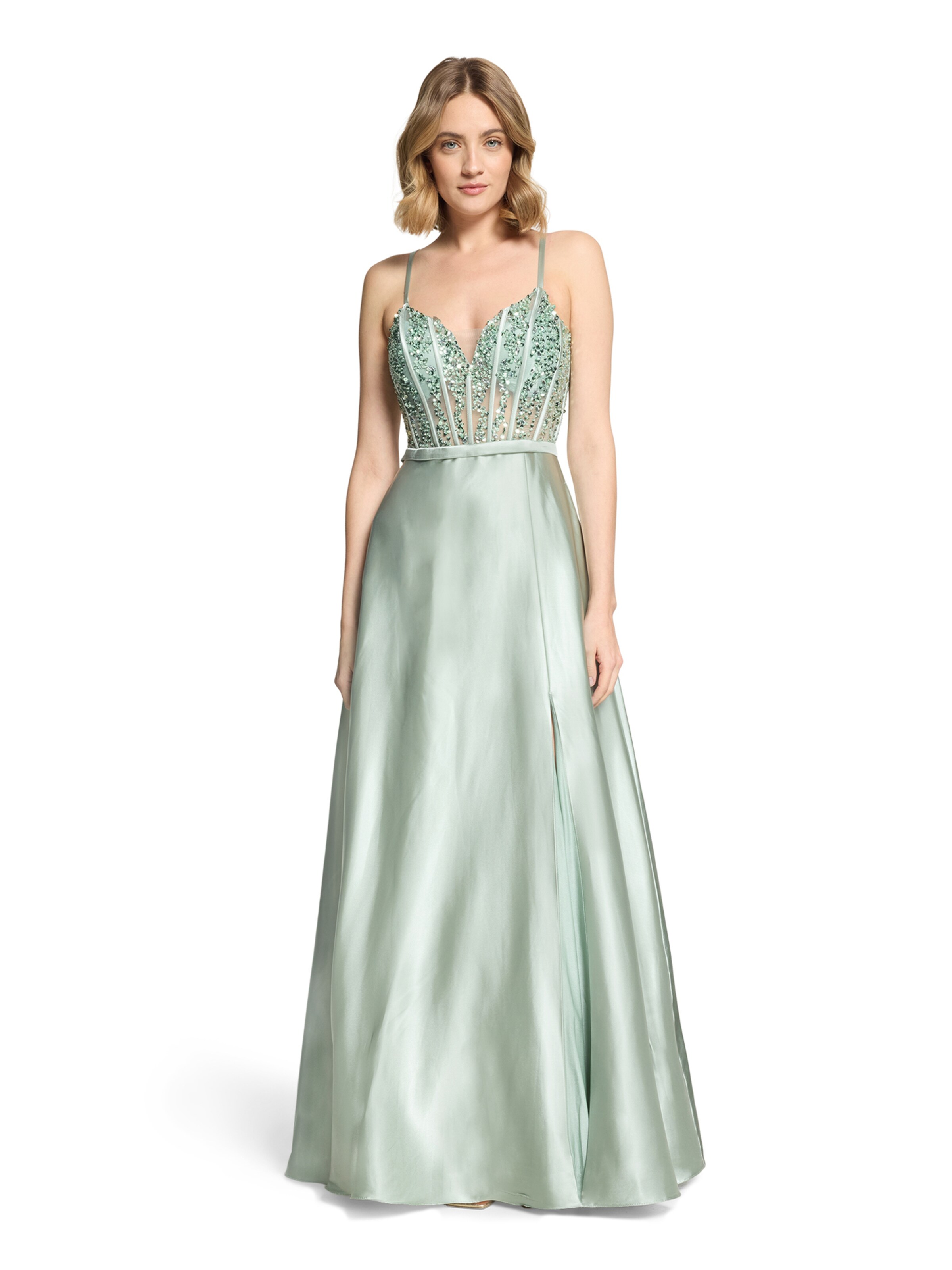 Vera Mont Avondjurk in Groen: voorkant