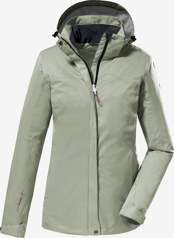 KILLTEC Outdoorjacke in Grün: Vorderseite