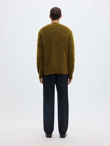 SELECTED - Jersey 'SLMMeis' en verde