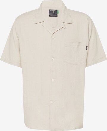 Dockers Regular fit Button Up Shirt in Beige: front