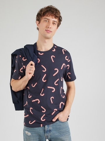 Only & Sons - Camiseta 'ONSKLAUS' en azul: frente