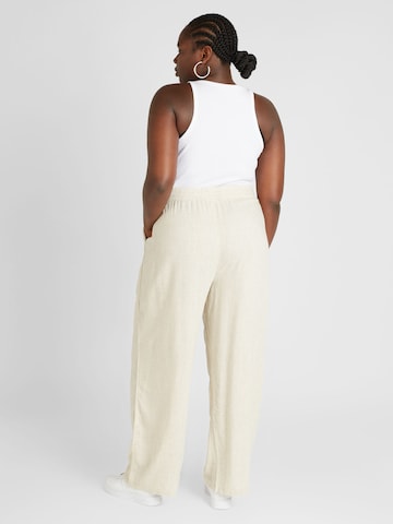 Loosefit Pantaloni 'LEILANI' di Noisy May Curve in beige