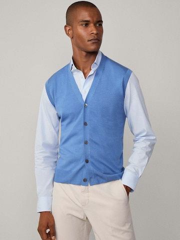 Hackett London Weste in Blau: Vorderseite