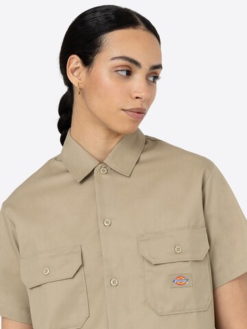 DICKIES Bluse in Beige