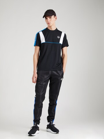 Sergio Tacchini T-Shirt 'ALETTONE' in Schwarz