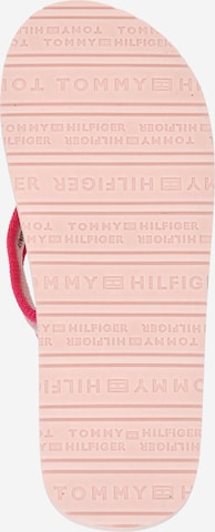 TOMMY HILFIGER Nyitott cipők - rózsaszín