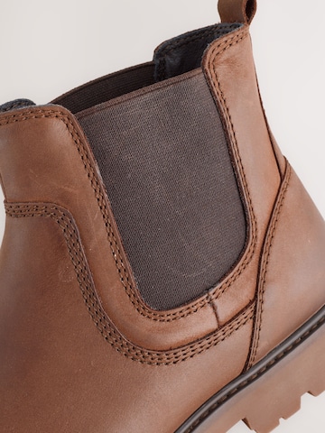 Next Chelsea Boots in Braun