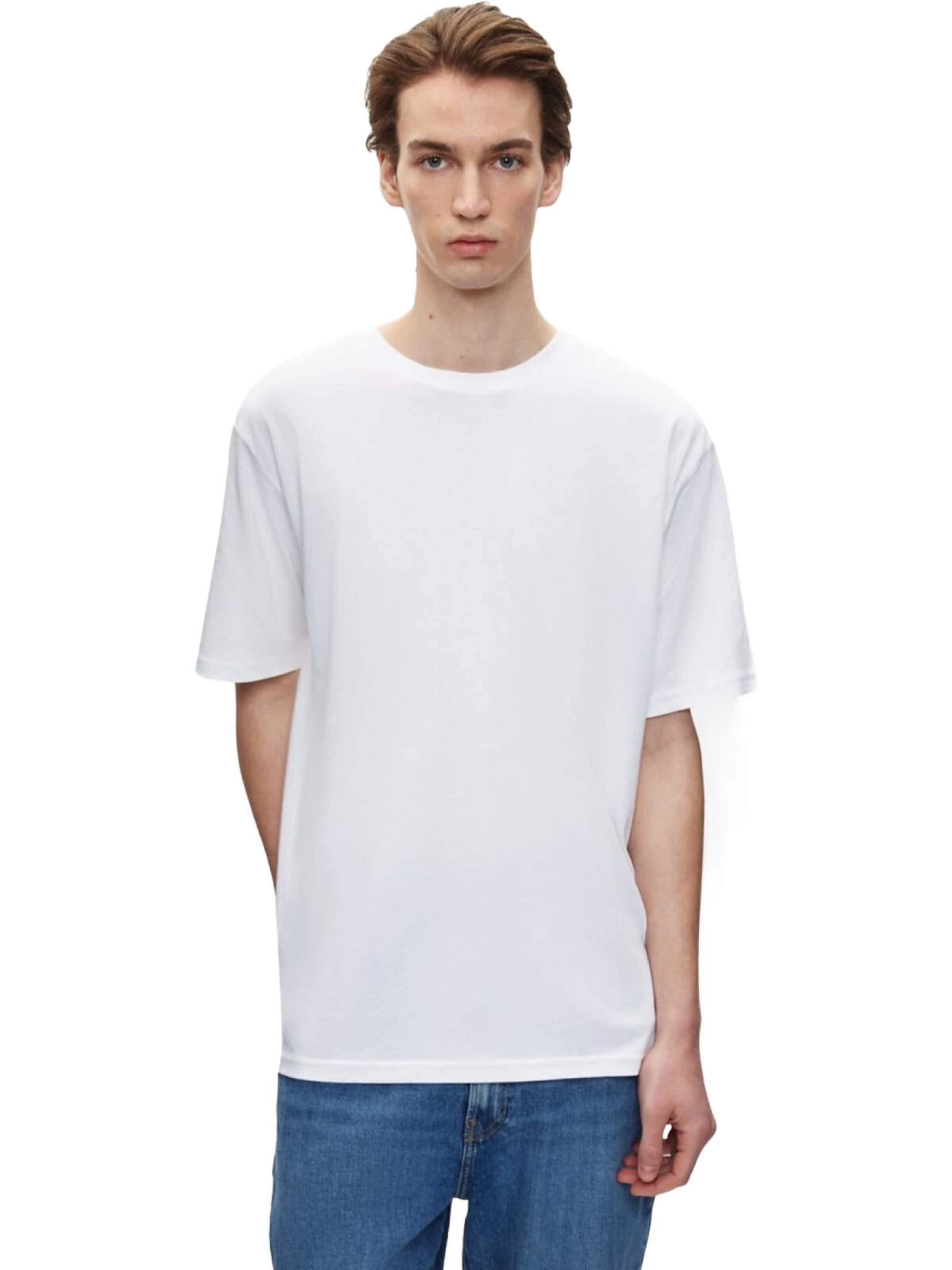 LTB Jeans - Camiseta 'LTB Jeans Herren Soft Touch T-Shirt' en blanco: frente