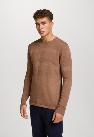 Kronstadt Sweater 'Hannes' in Brown
