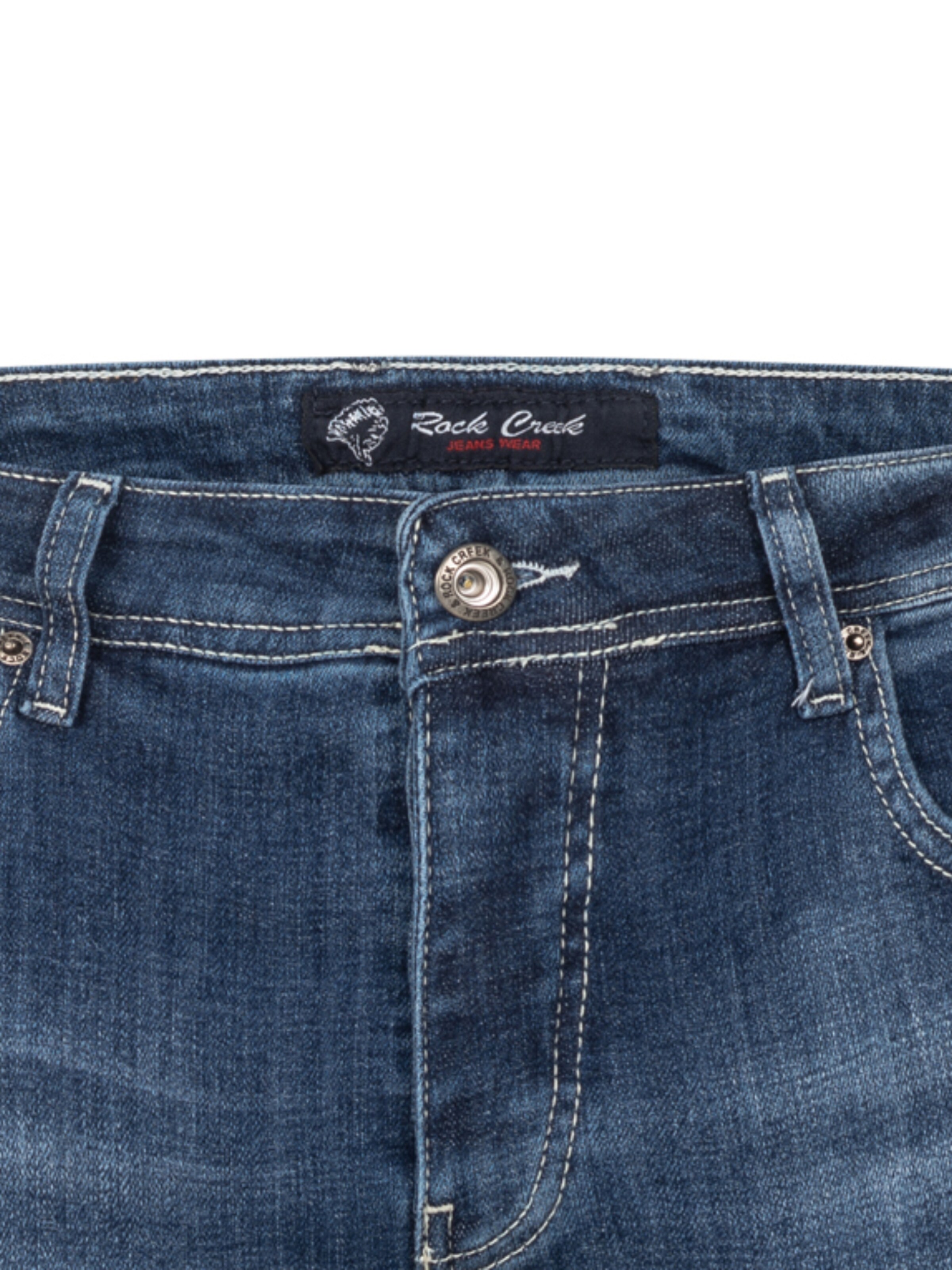 Rock Creek Regular Jeans in Blau