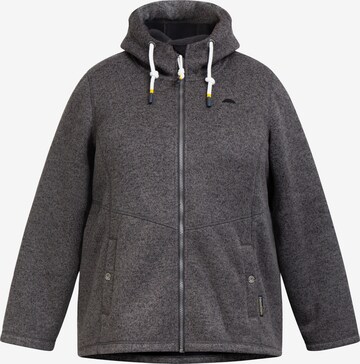 Schmuddelwedda Fleece jacket in Grey: front