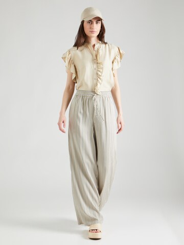 modström Bluse 'Holiday' i beige