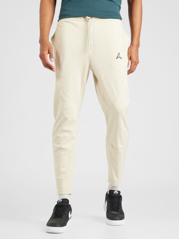 Jordan Slimfit Hose 'Essential' in Beige: Vorderseite