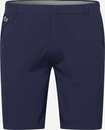 Regular Pantaloni sport de la Lacoste Sport pe albastru: față