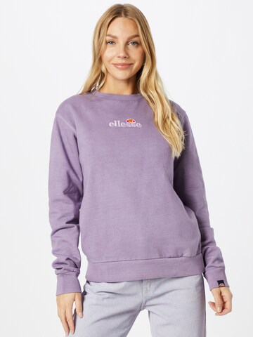 Sweat-shirt 'Sappan' ELLESSE en violet : devant