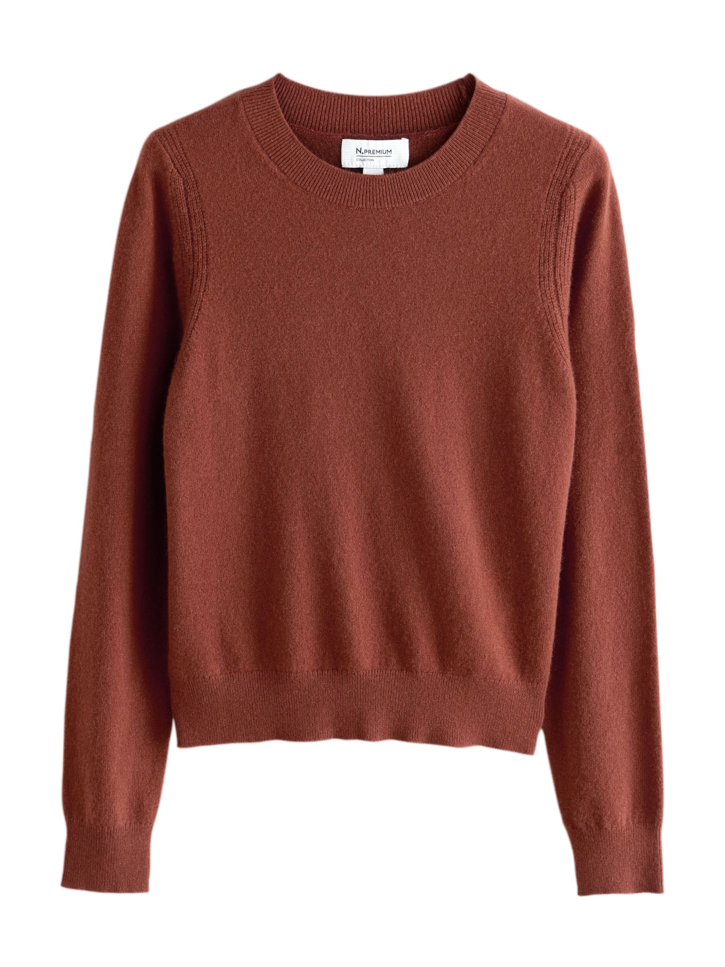 Next Pullover 'N. Premium' i brun: forside