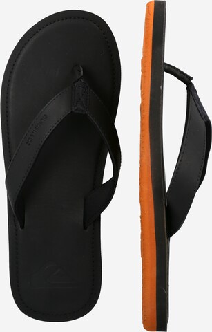 Tongs 'Molokai II' QUIKSILVER en noir