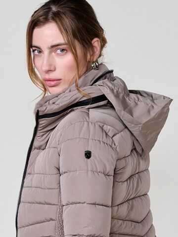 KOROSHI Zimní bunda – béžová