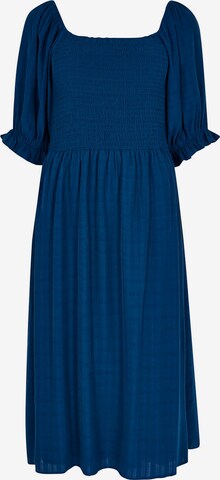 Apricot Dress in Blue: front