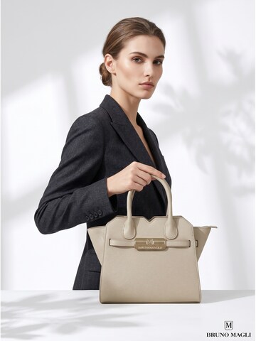 Borsa a mano 'Borsa a Mano Sofia Mini Bruno Magli - Ecopelle 100% PU, Chiusura Girello' di Bruno Magli in grigio