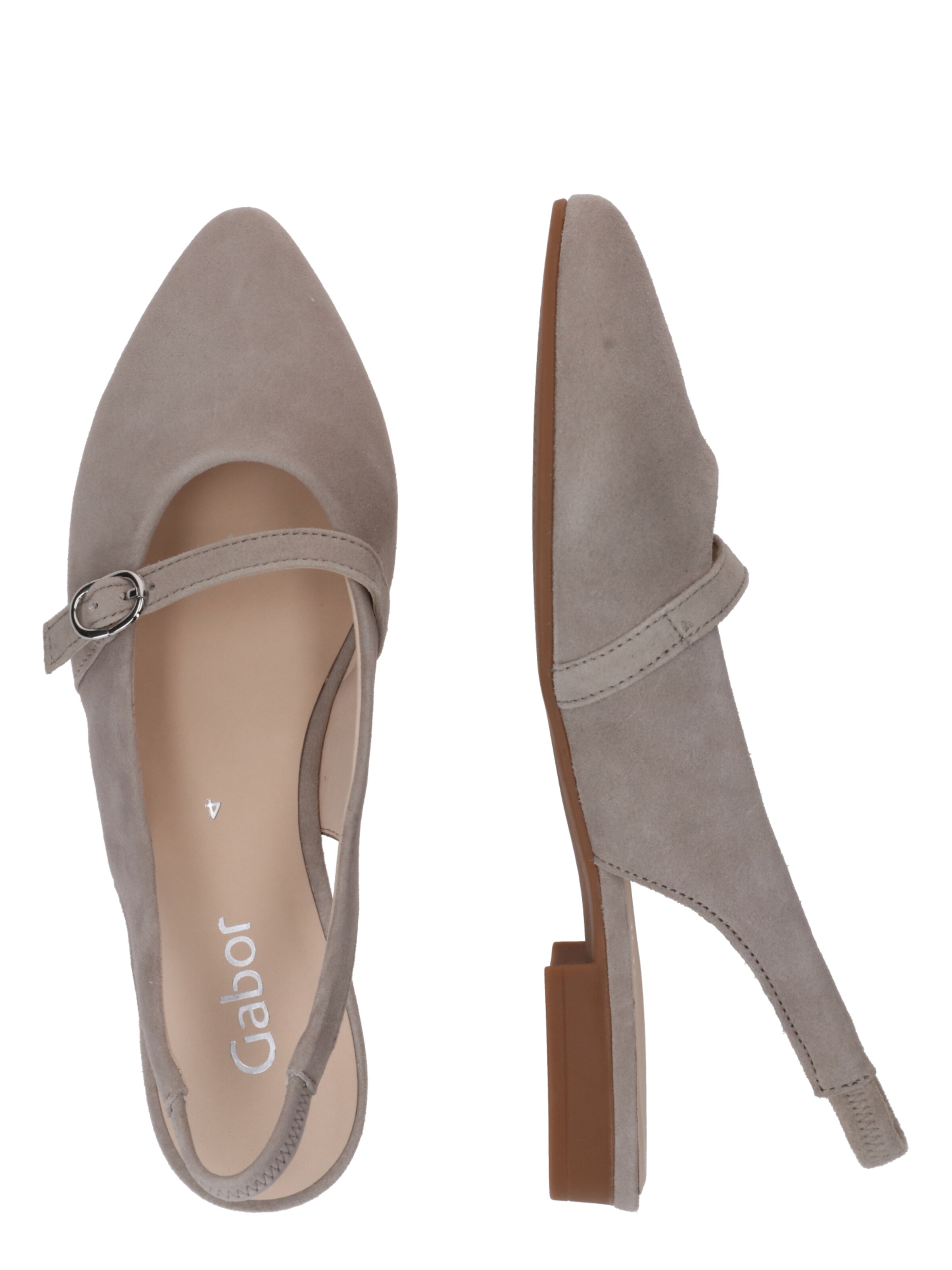 GABOR Bokaszíj balerina - szürke