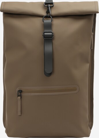 RAINS Rucksack in Braun