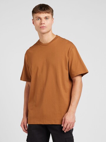 Lee Shirt 'PLAIN LOOSE TEE' in Brown: front