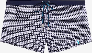 HOM Swim Trunks 'Corbiere' in Blue: front