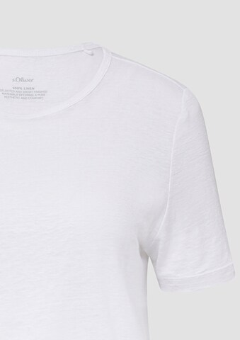 s.Oliver T-Shirt in Weiß