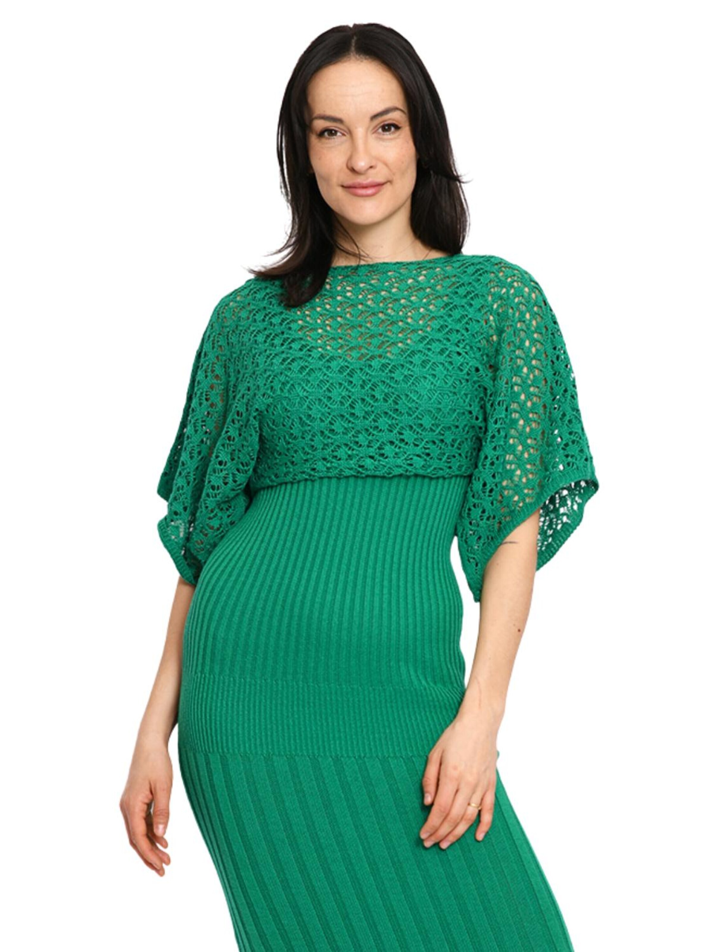 Süel knitwear - Top de punto 'Spider' en verde