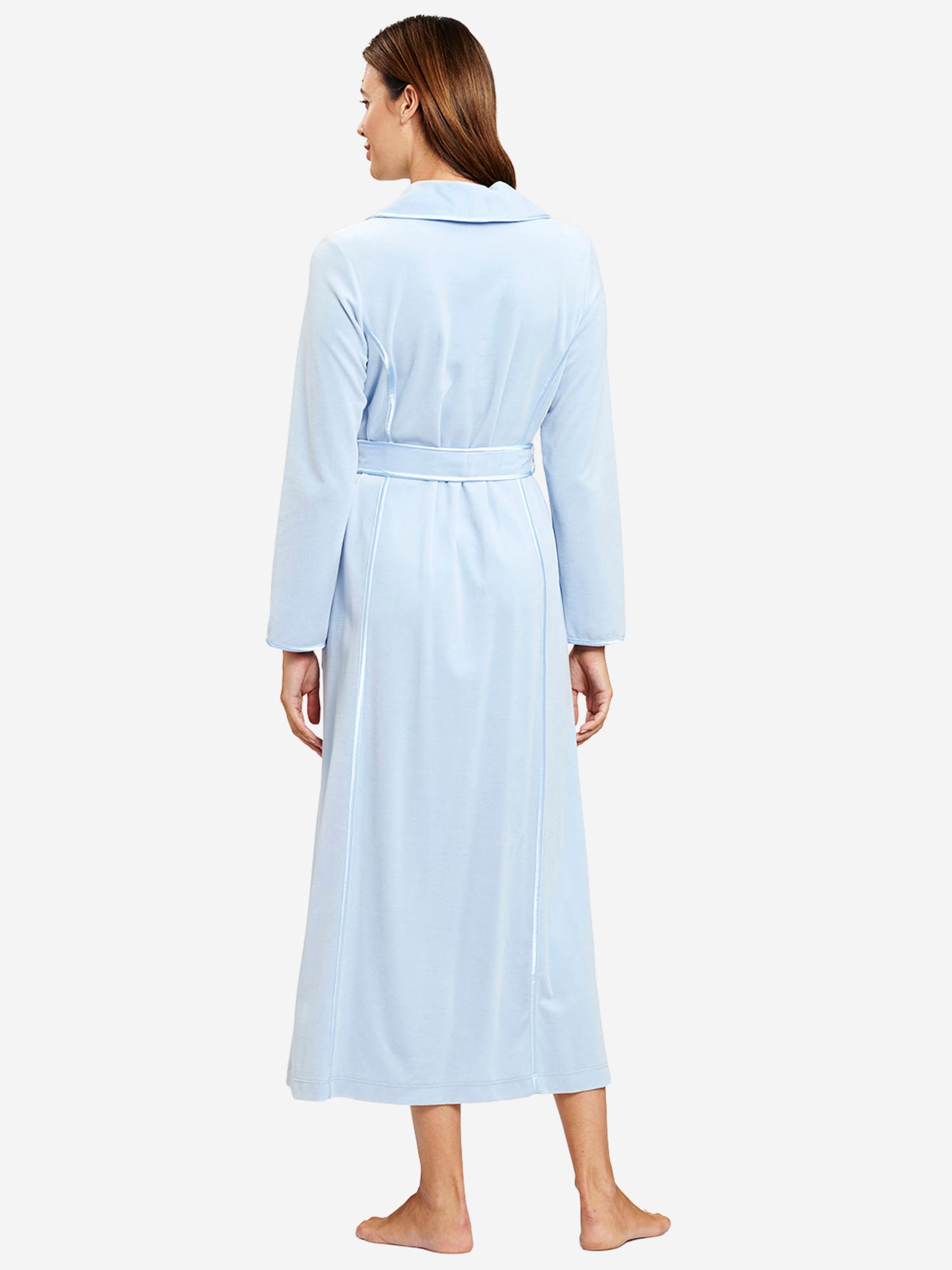 FÉRAUD PARIS Short Bathrobe ' High Class ' in Blue