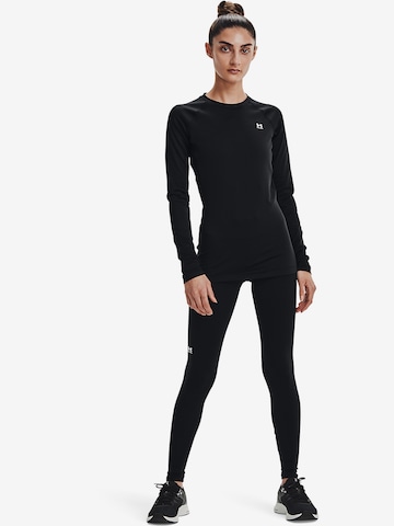 UNDER ARMOUR Skinny Sporthose 'Authentic' in Schwarz