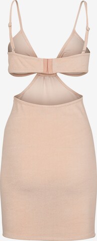 OW Collection Kleid 'TOWEL' in Beige