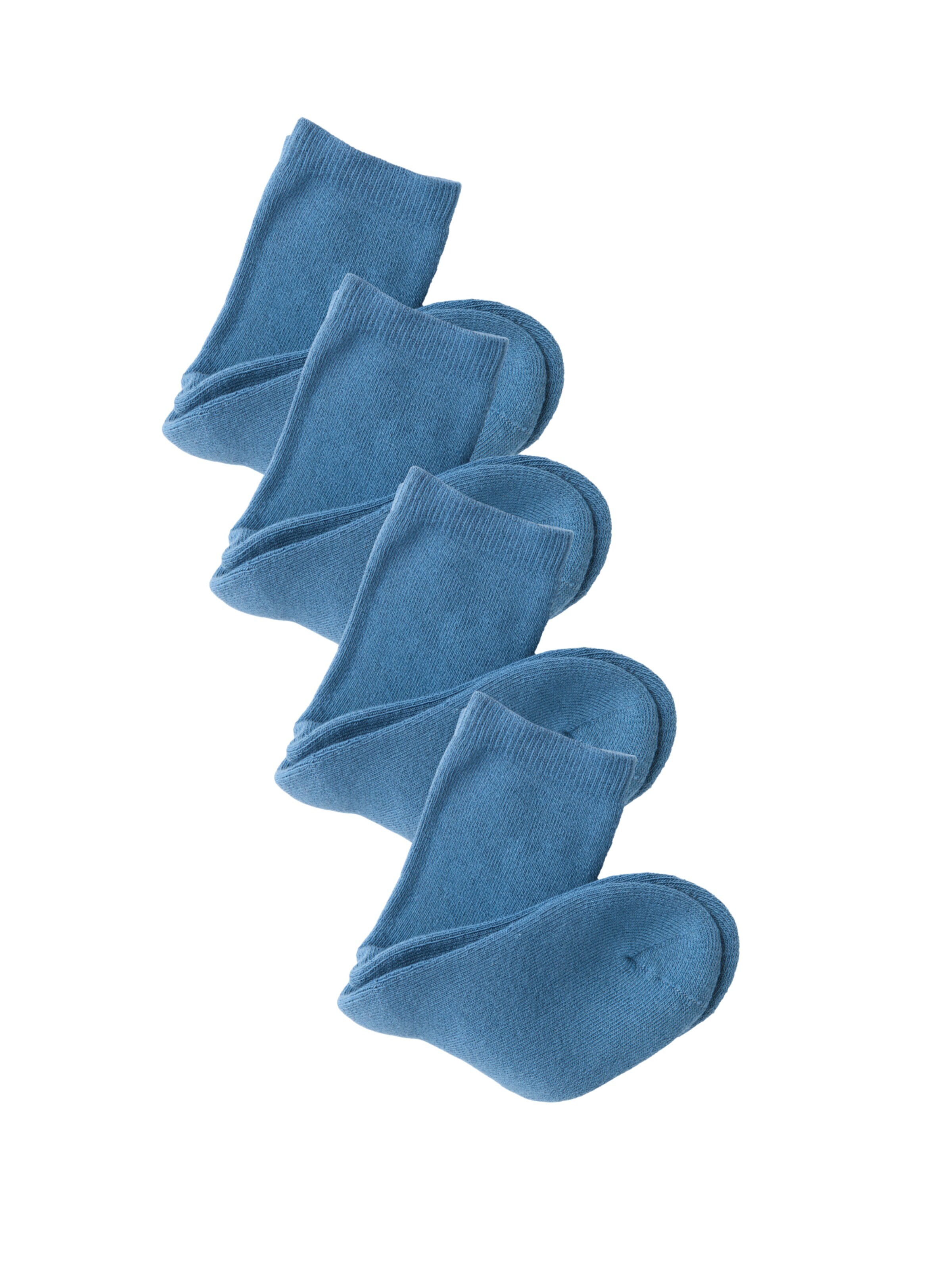Albero Natur Socks in Blue: front